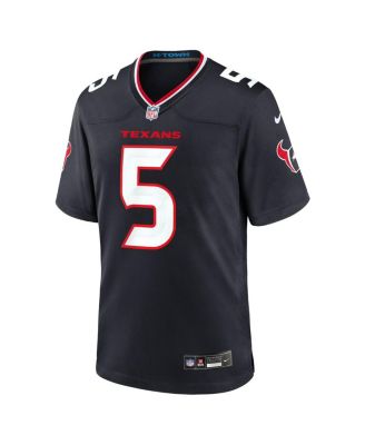Men's Jalen Pitre Navy Houston Texans Game Jersey