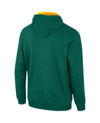 Men's Green Baylor Bears Half-Zip Hoodie