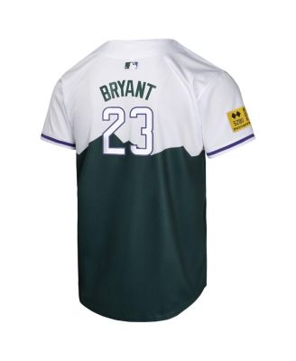Big Boys and Girls Kris Bryant Green Colorado Rockies City Connect Limited Player Jersey