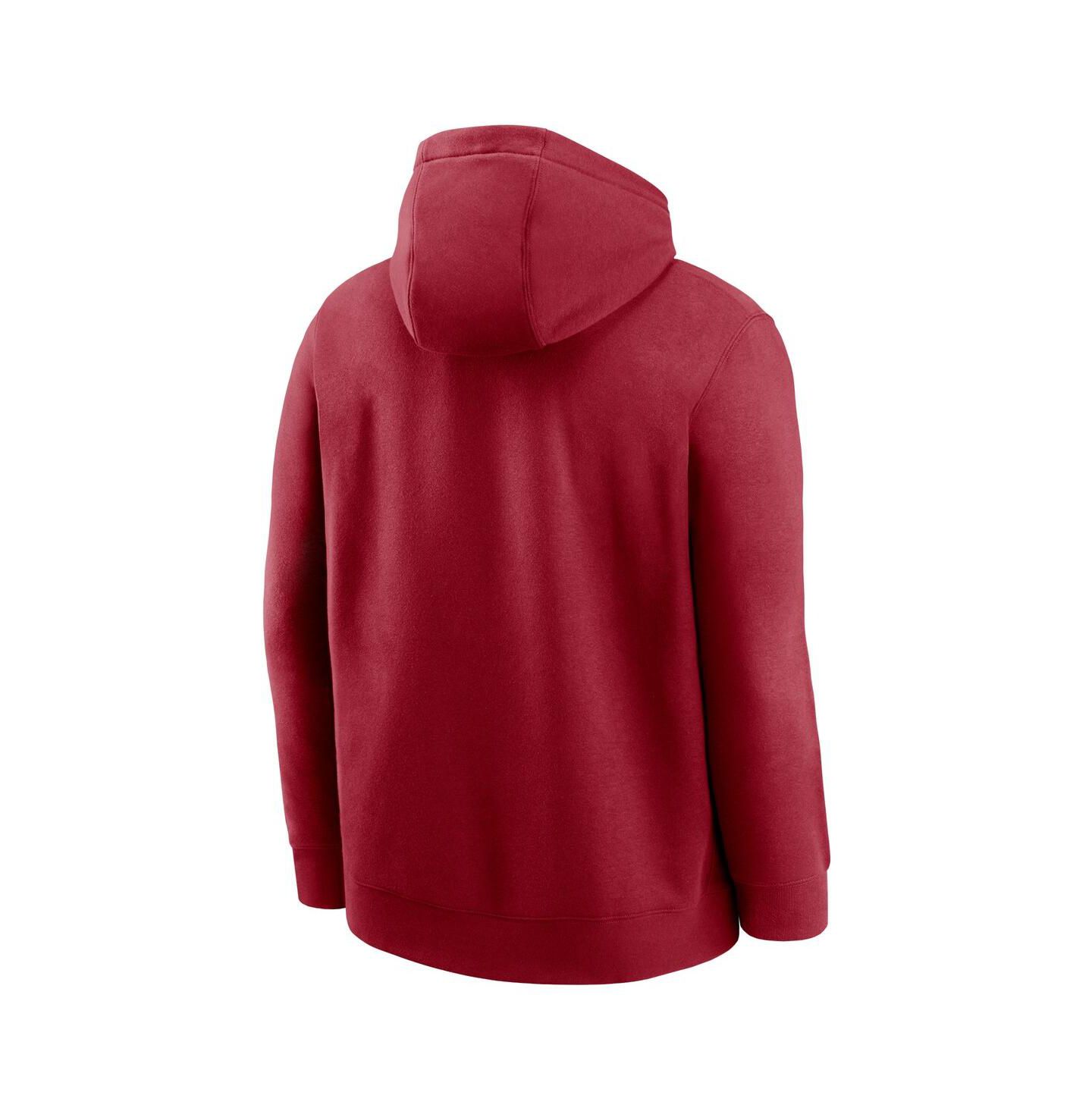 Мужское худи Nike Cardinal Arizona Cardinals Club Logo Pullover — фото 3