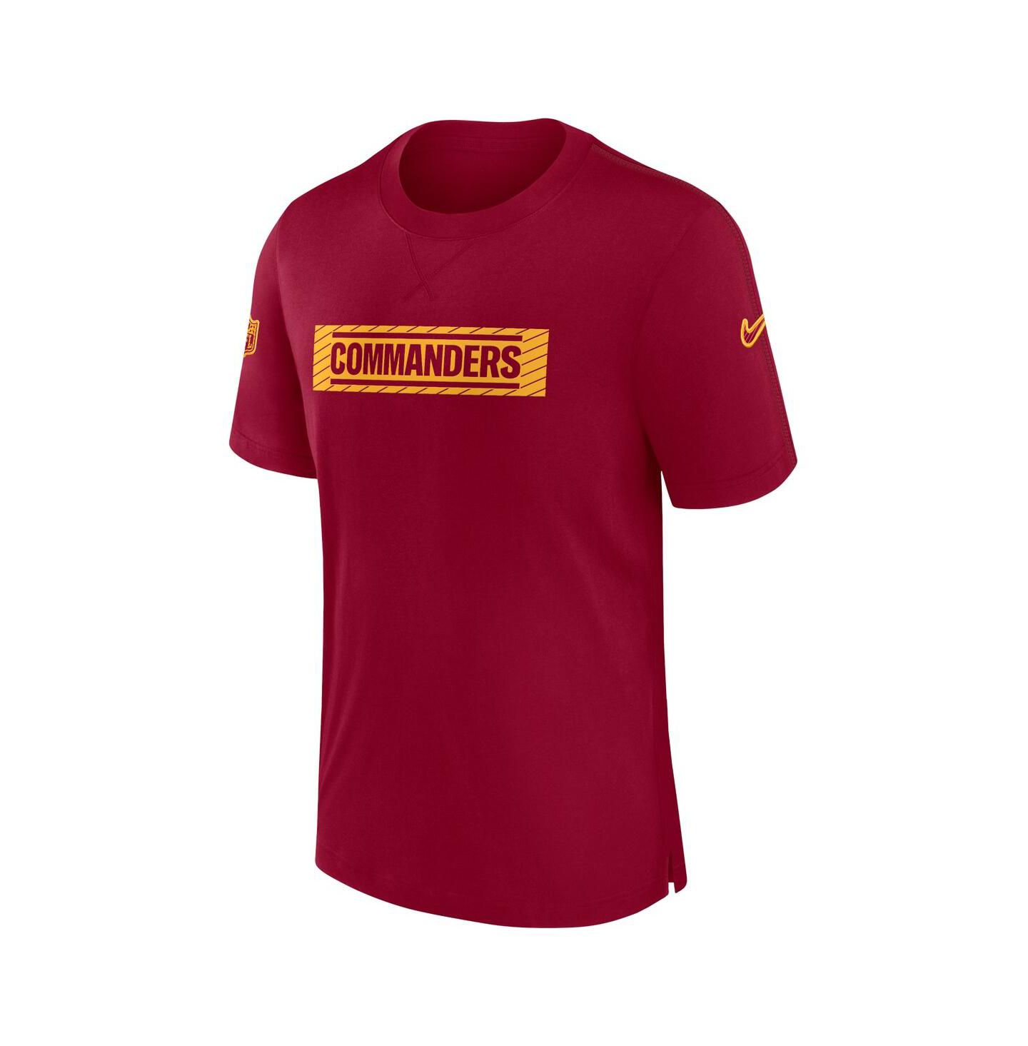 Мужская футболка Nike Burgundy Washington Commanders Sideline Player Performance — фото 2