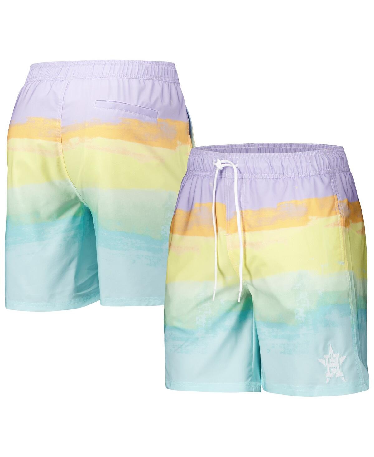 Men's Houston Astros Perfect Game Volley Board Shorts - Multi