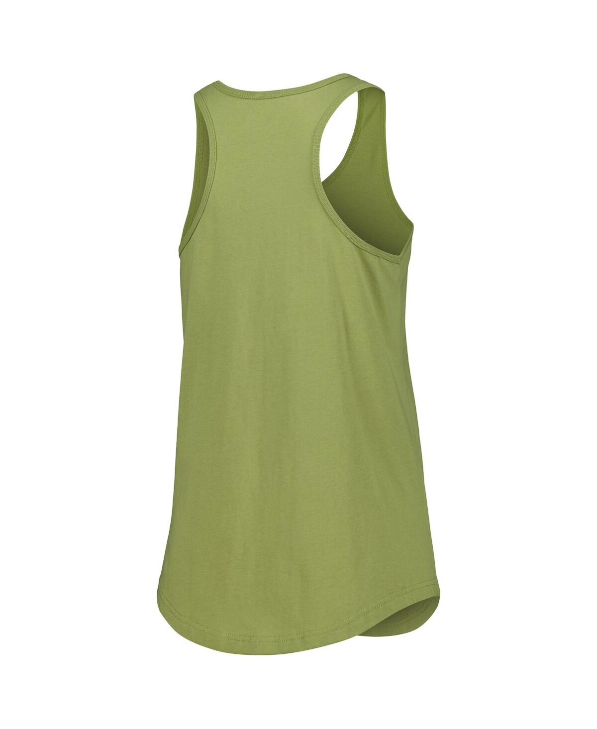 NEW ERA WOMEN'S OLIVE CINCINNATI REDS ARMED FORCES DAY TANK TOP 