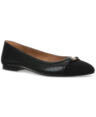 Women's Madelinee Memory Foam Cap Toe Ballet Flats, Created for Macy's