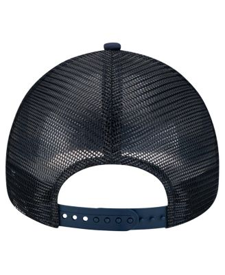 Men's White Boston Red Sox Retro Wordmark 9FORTY A-Frame Trucker Adjustable Hat