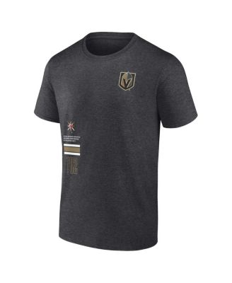Men's Heather Charcoal Vegas Golden Knights Represent T-Shirt