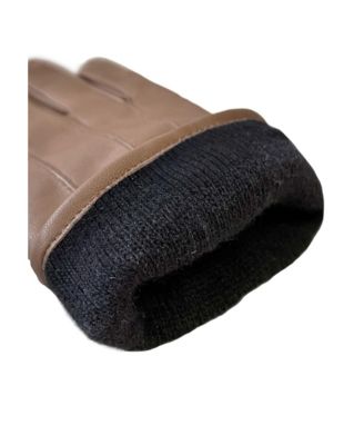 Men's Men`s Casual Premium Leather Touchscreen Gloves "GORDON Touch"