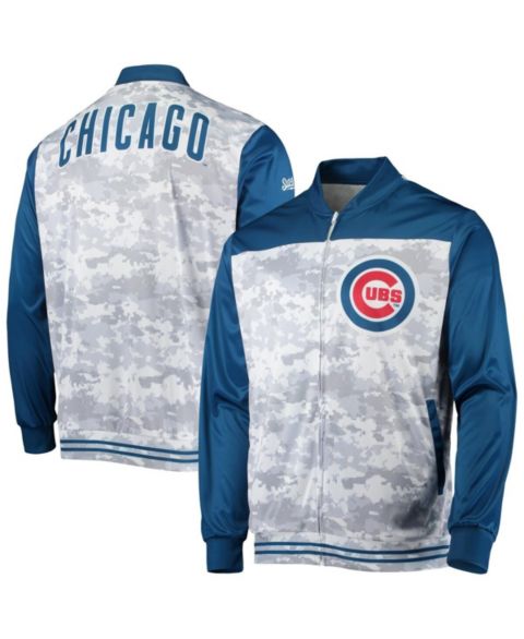 Мужская куртка Stitches Royal Chicago Cubs Camo Full-Zip
