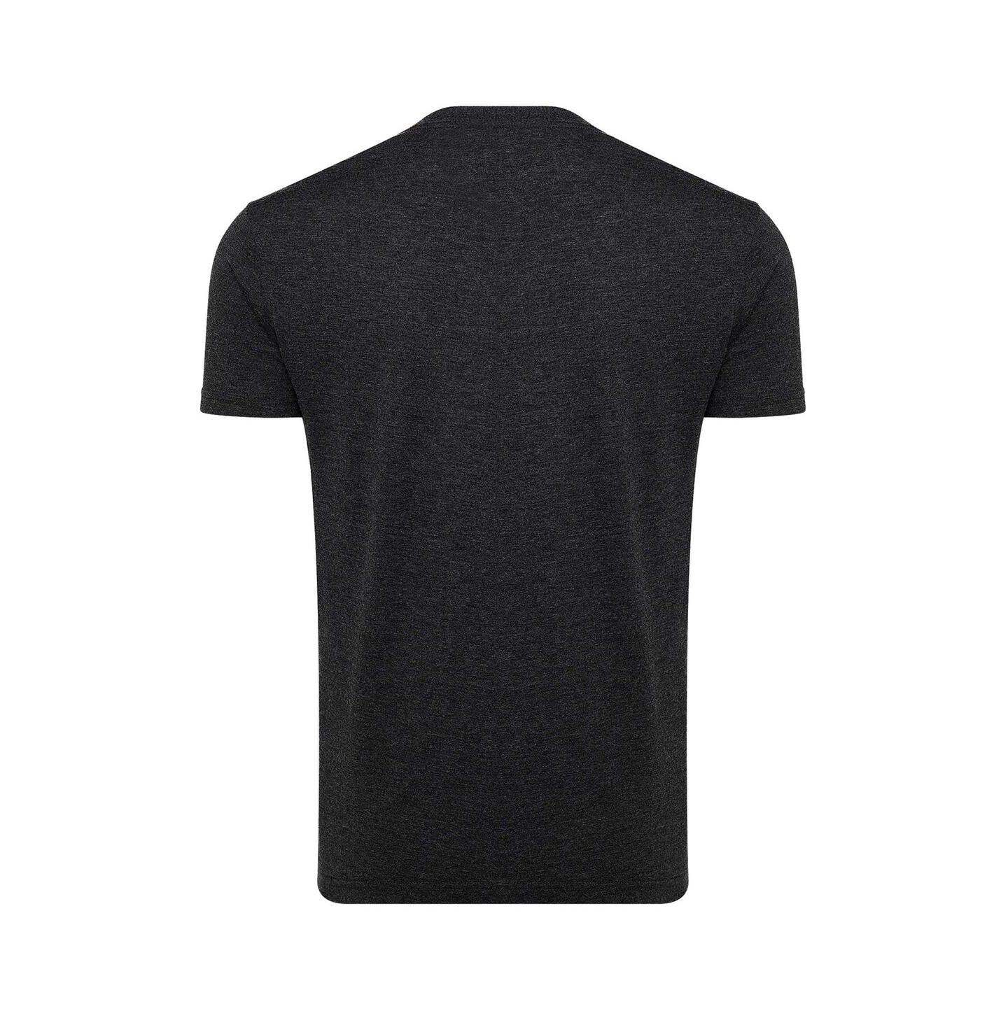 Футболка Sportiqe Heather Black Sacramento Kings Comfy Super Soft Tri-Blend — фото 3