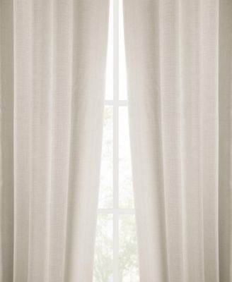 Italian Faux Linen Room Darkening Curtain