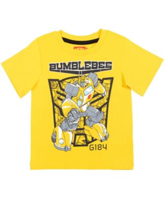 Toddler Boys Bumblebee Optimus Prime 3 Pack T-Shirts to