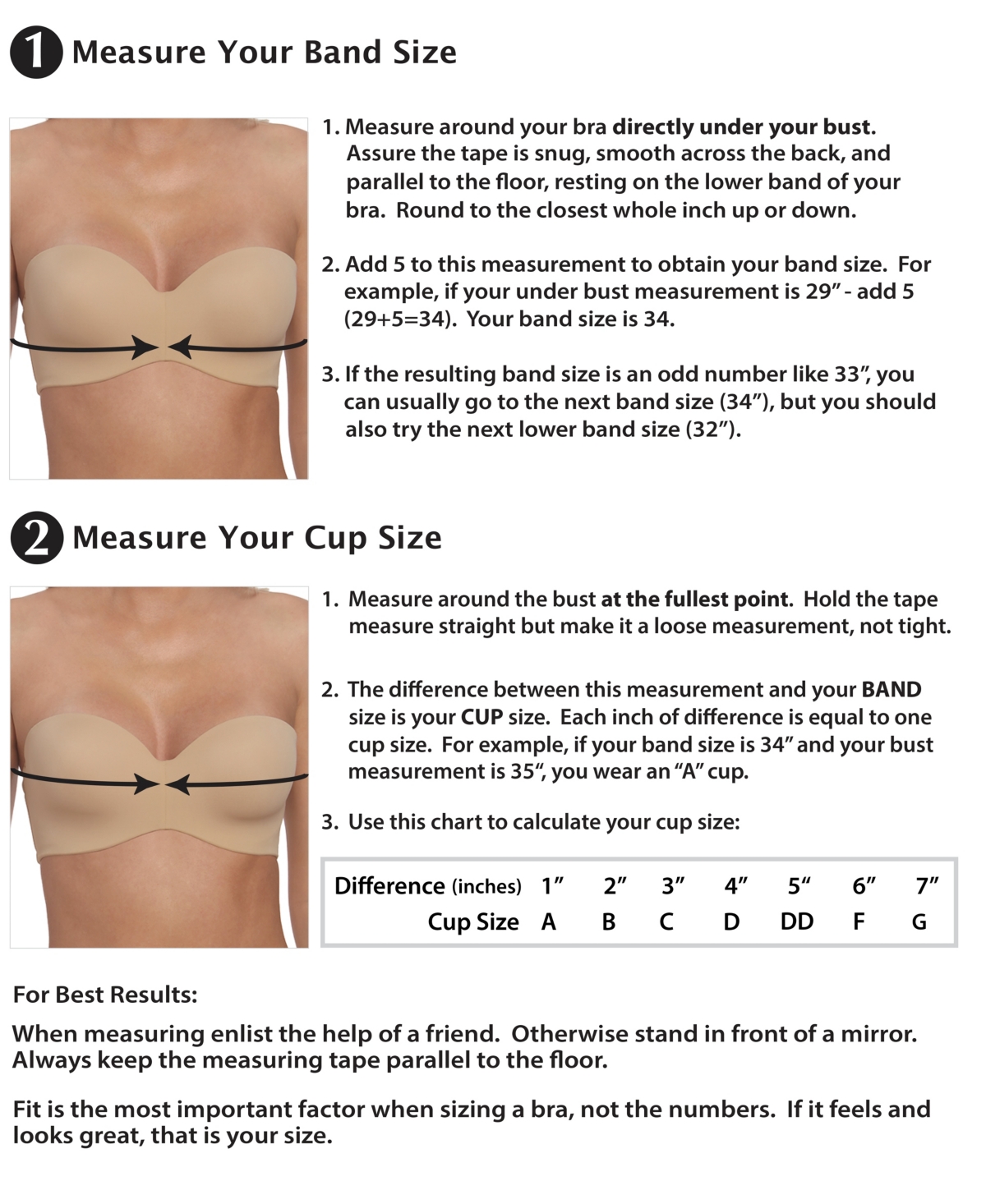Dominique Women's Bella Seamless Hidden Wire Strapless Bra
