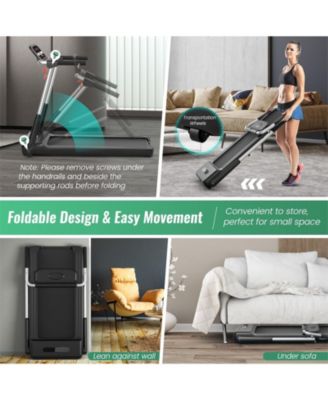 2.25 HP Foldable Treadmill with APP Control and LED Display