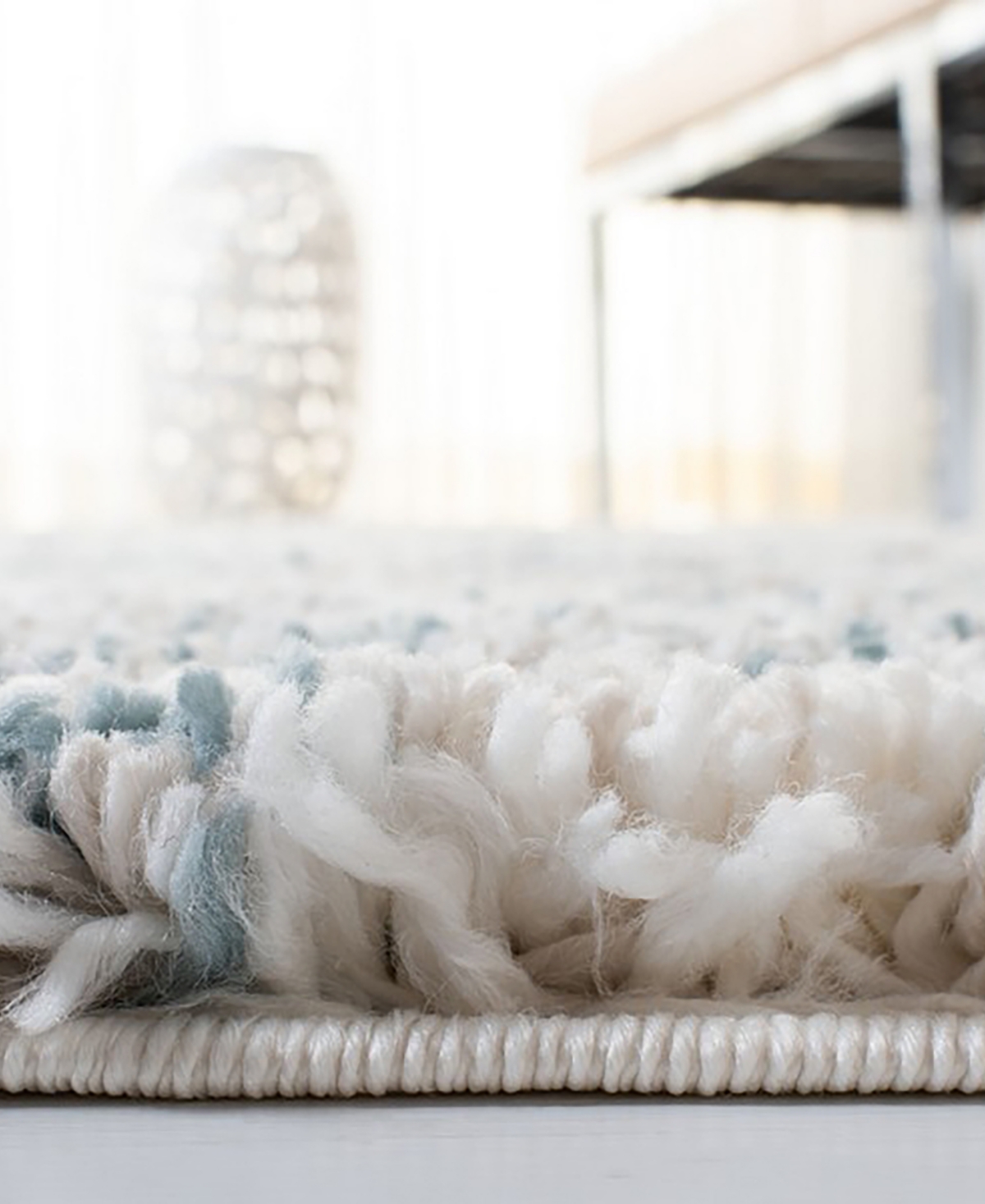 Safavieh Fontana Shag FNT873A 10'x14' Area Rug -Teal