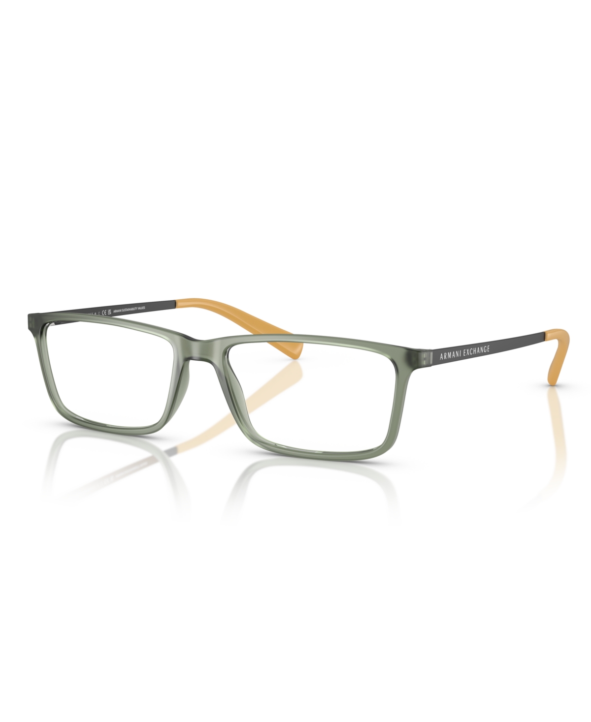 Armani Exchange Men's Eyeglasses, AX3027 - Matte Green