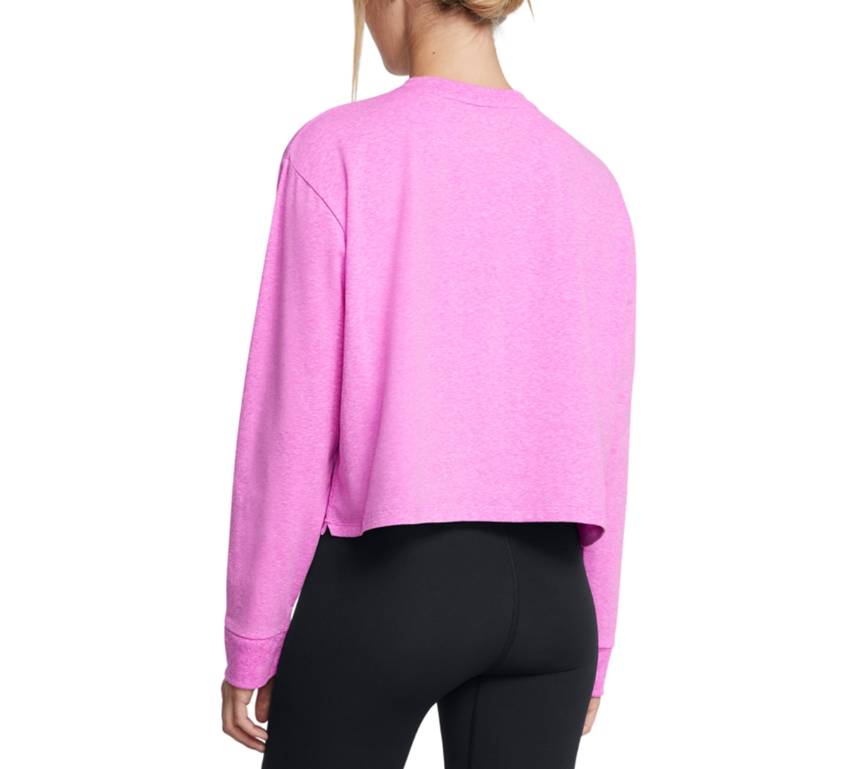 Under Armour Women's Active Campus Boxy Cropped Long-Sleeve T-Shirt