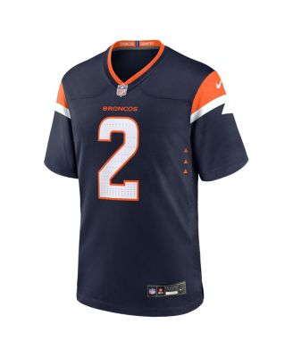 Men's Patrick Surtain II Navy Denver Broncos Mile High Collection Alternate Game Jersey