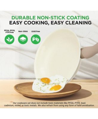 54-Piece Non-Stick Cookware & Bakeware Set, Professional Kitchen Collection with Pots, Pans & Tools