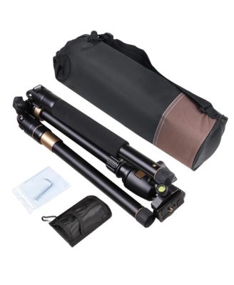 60" Professional DSLR Camera Tripod Monopod w/ Ball Head Pocket Travel Aluminum 60"