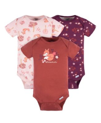 Baby Girls Baby Essentials 12-Piece Layette Bundle, Fox