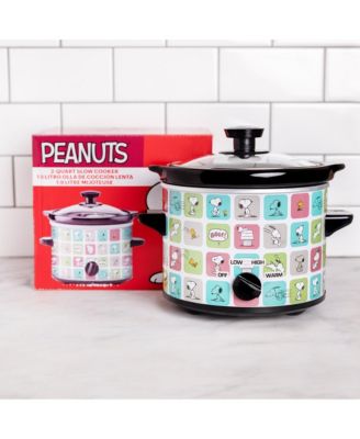 Peanuts 2 Quart Slow Cooker - Snoopy & Woodstock Appliance