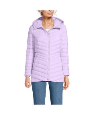 Women's Wanderweight Packable Down Hooded Long Jacket