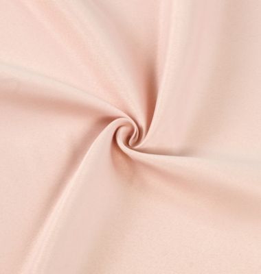 Basic Drape Woven Jacquard Thermal Curtain Panel - Rose
