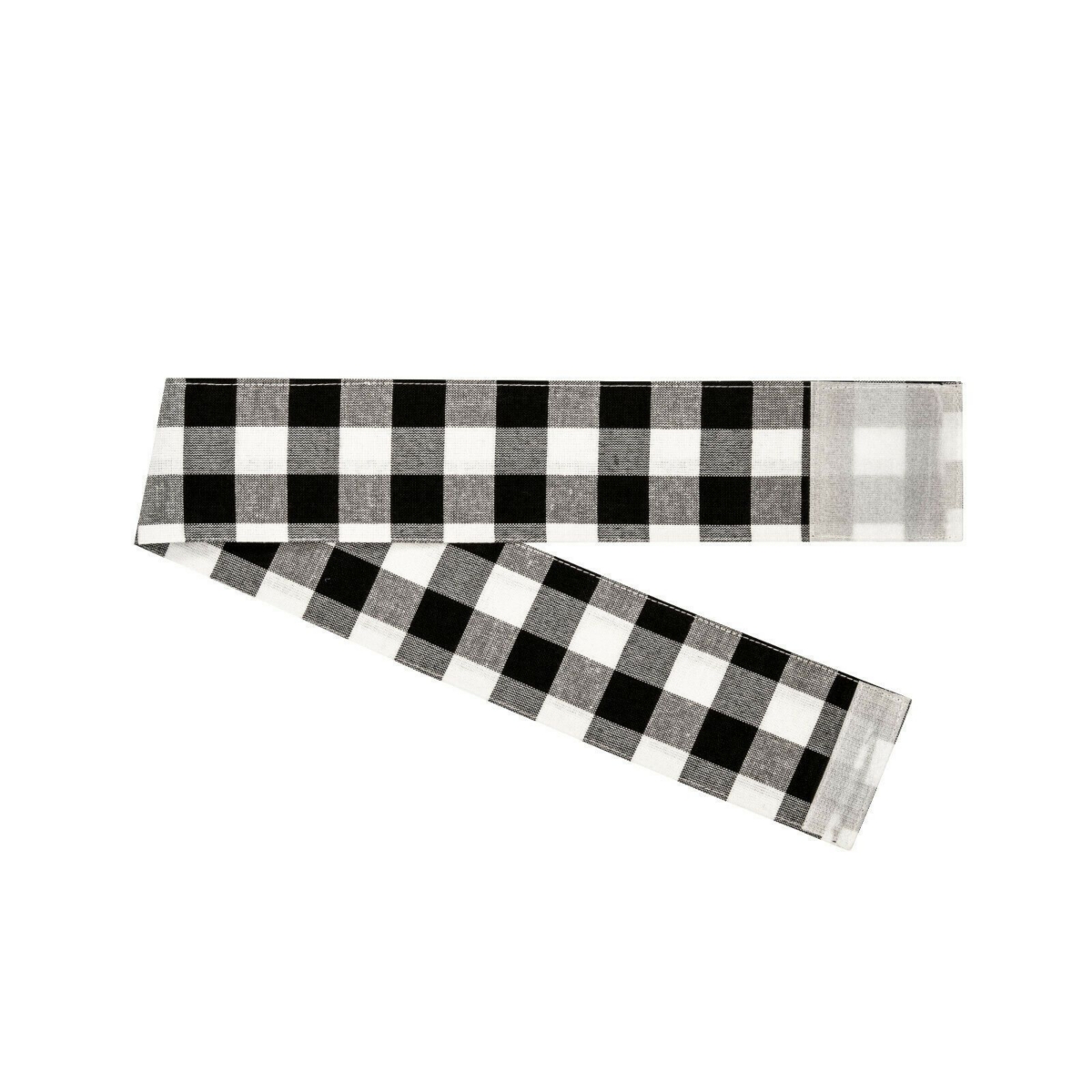 Kate Aurora Plaid Country Farmhouse French Door Curtain Panel With Matching Tieback