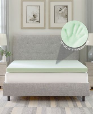 ProSleep CLOSEOUT! 3" Green Tea Infused Memory Foam Mattress Topper, King