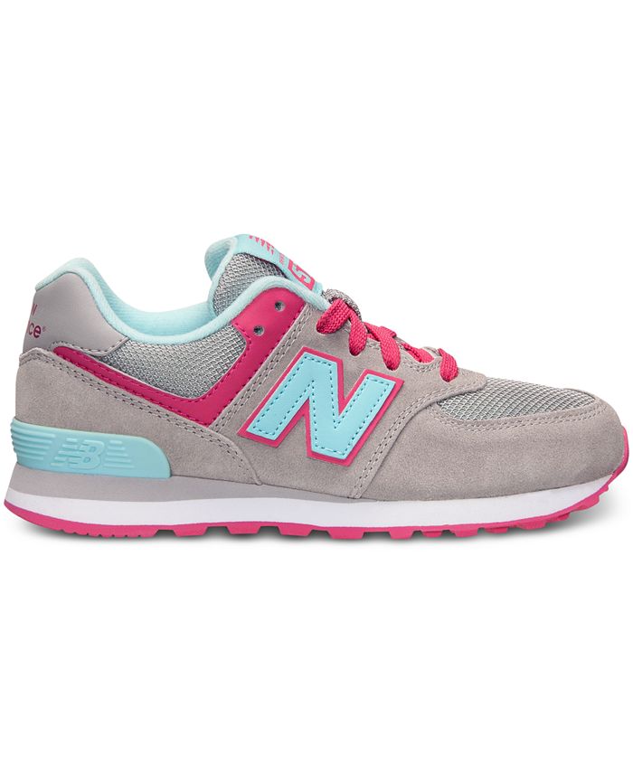 New Balance Big Girls' 574 Casual Sneakers from Finish Line - Macy's