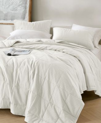 Mina Waffle Weave Textured 3-Pc. Quilt Set, Full/Queen