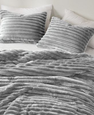 Avril Fluffy Ribbed Plush 2-Pc. Comforter Set, Twin/Twin XL