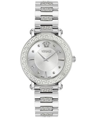 Versace - Women's Swiss Greca Sphere Stainless Steel Bracelet Watch 35mm