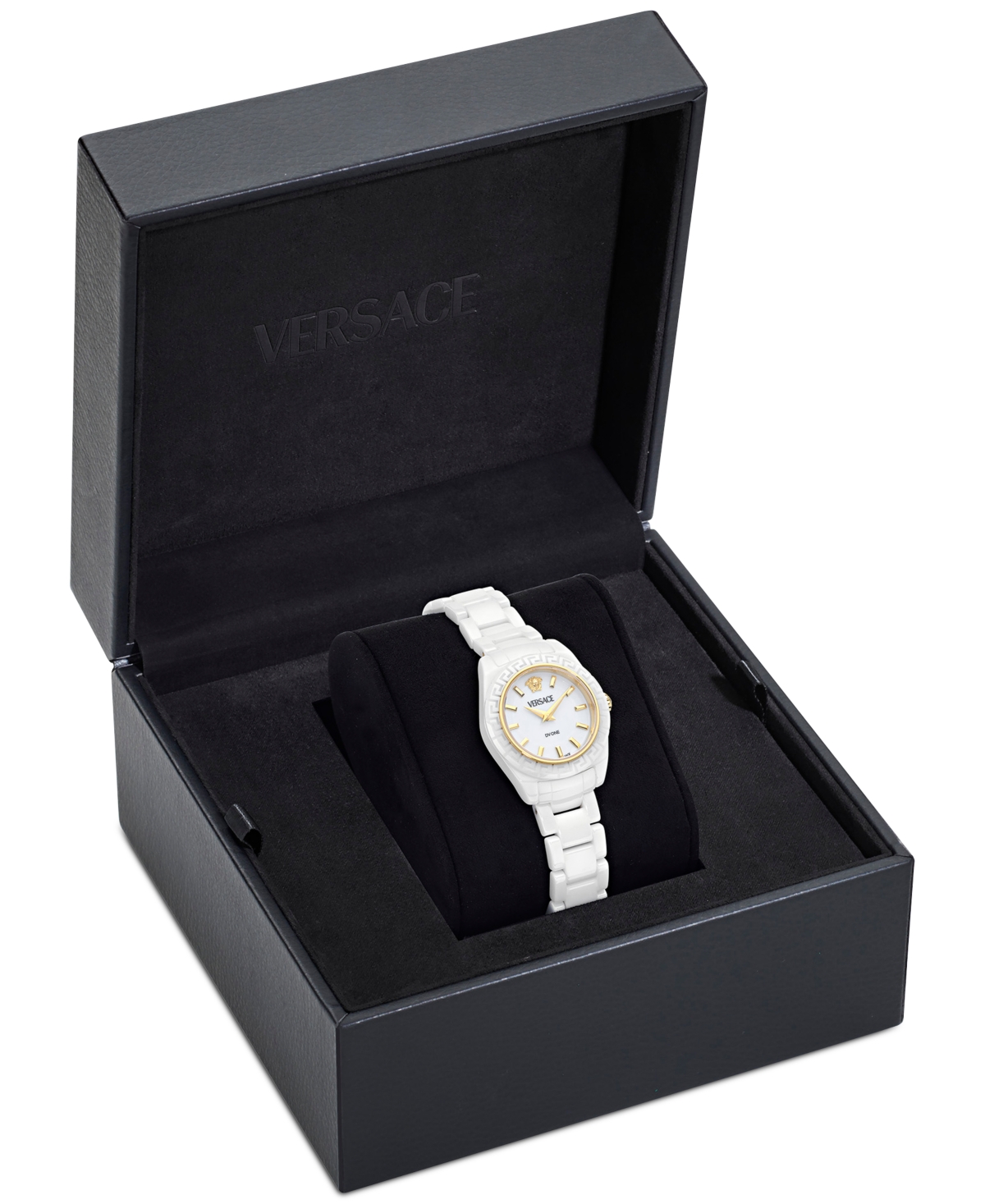 Versace Dv One Mini Automatic Watch In White