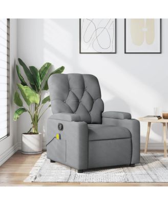 Massage Recliner Chair Light grey