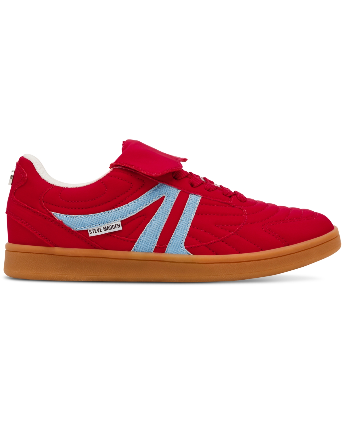 STEVE MADDEN WOMEN'S MADRID FOLDOVER LACE UP SNEAKERS 