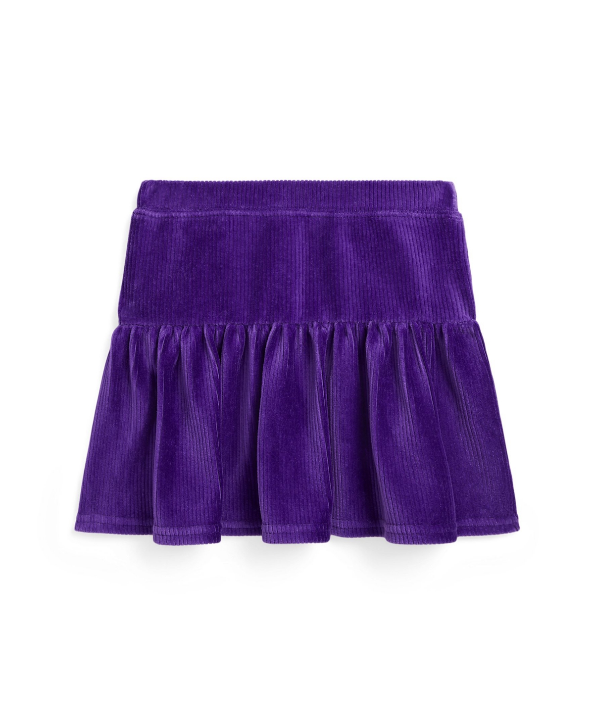 Polo Ralph Lauren Toddler And Little Girls Tiered Corduroy Skirt