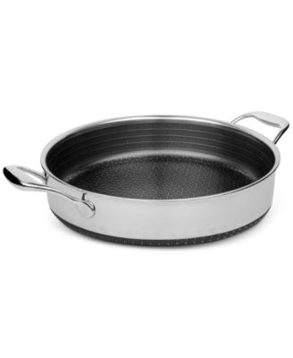 DiamondClad 5-Qt. Hybrid Nonstick Stainless Steel Saut&eacute; Pan and Lid