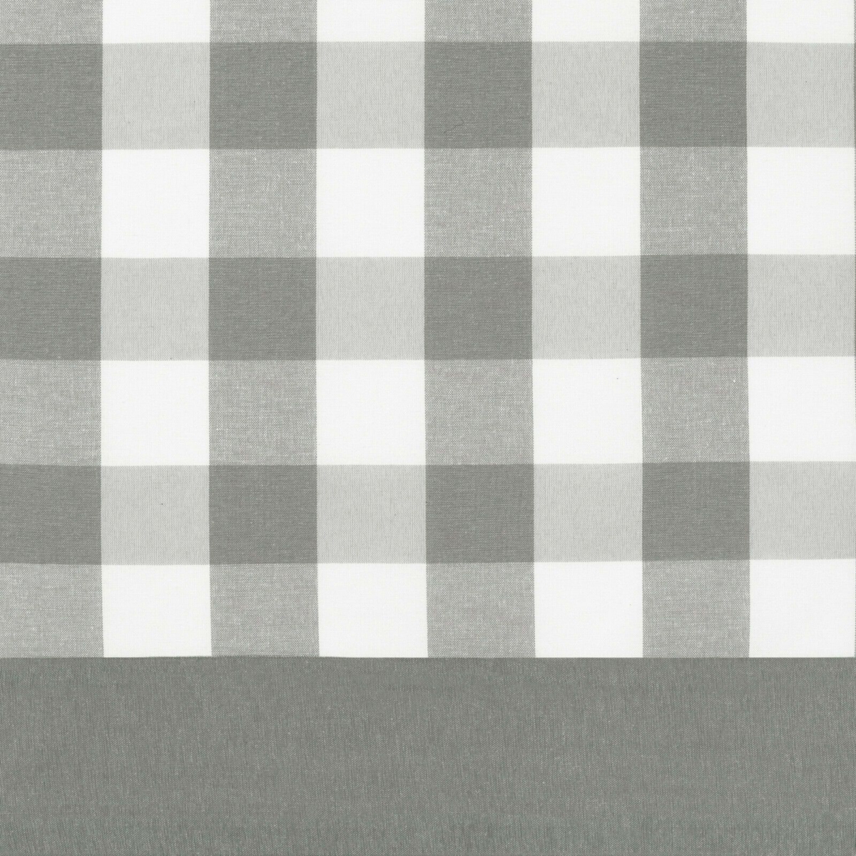 Kate Aurora Modern Country Farmhouse 3 Piece Plaid Checkered Cafe Kitchen Curtain Tier & Valance Set - in - Black