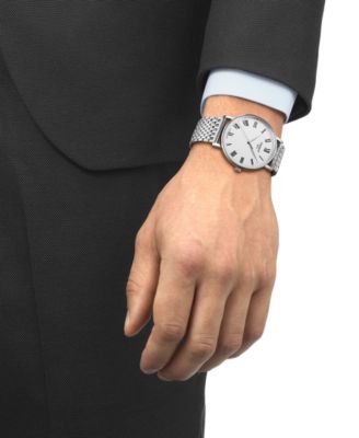 Men's Swiss Everytime Stainless Steel Bracelet Watch 40mm