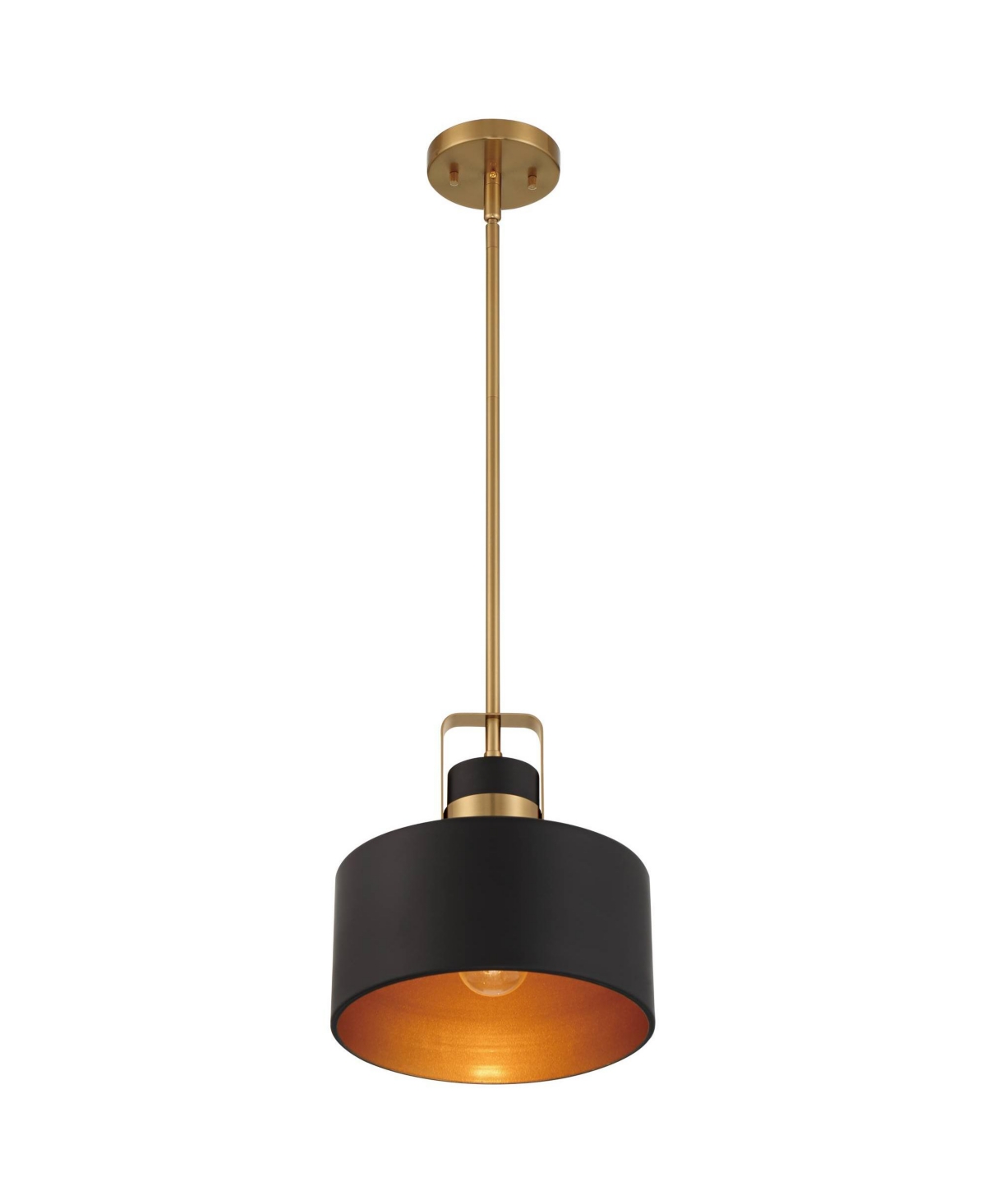 Possini Euro Design Courtney Soft Gold Mini Pendant Lighting Wide Modern MatteOuter Gold Inner Drum Shade Fixture for Dining Room Home Foye