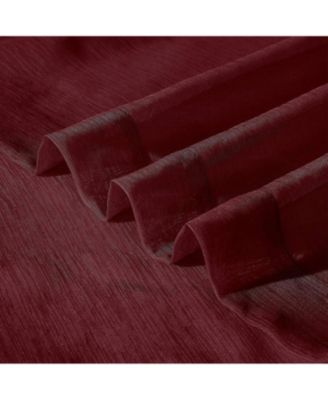 Melrose Semi Sheer Window Panel Set, 110" W x 84" L