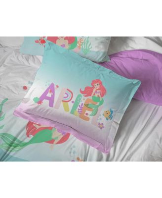 Disney The Little Mermaid Pastel Life Bed Set with Sham
