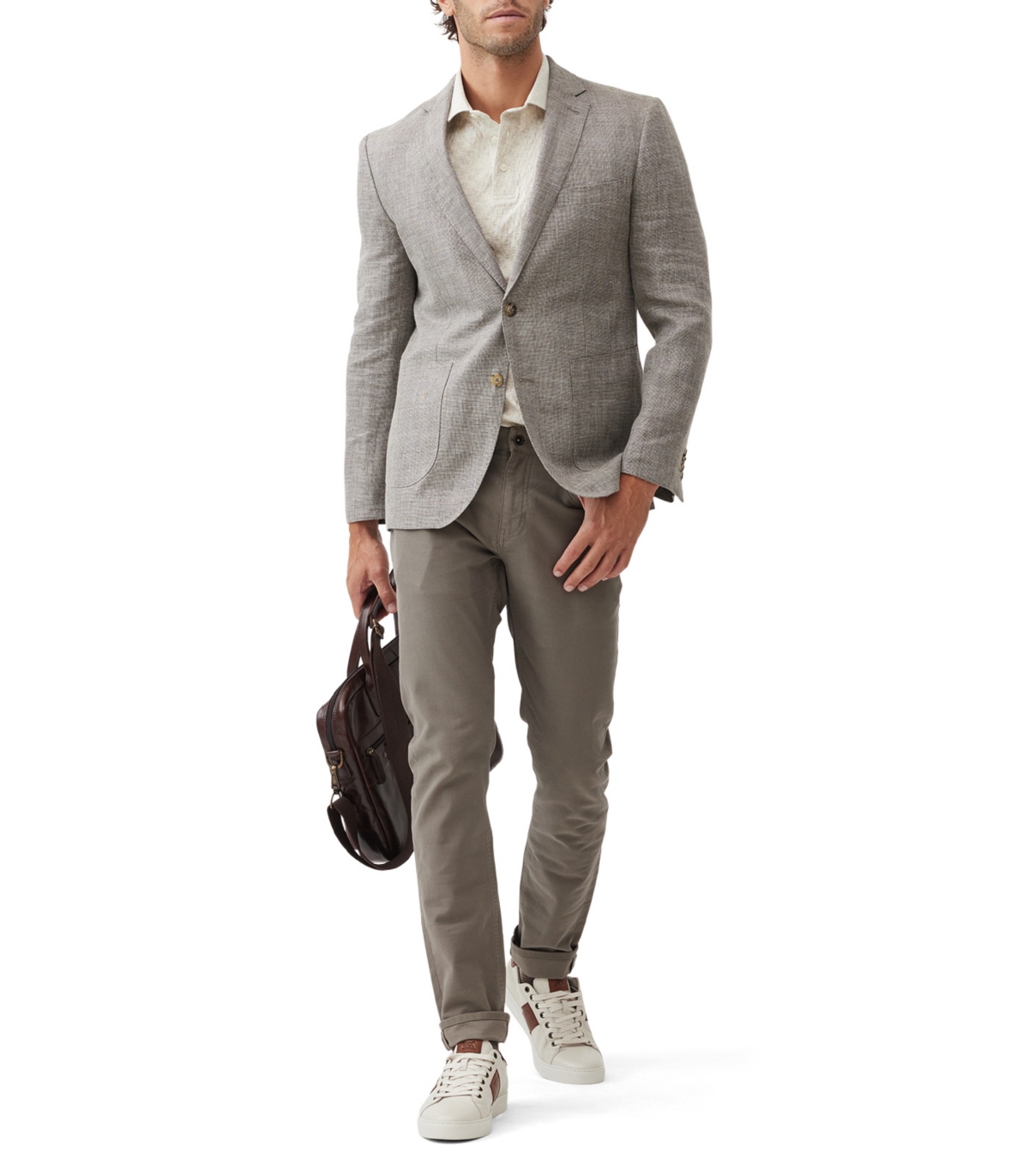 Rodd & Gunn The Cascades Sports Fit Jacket In Gray