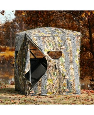 3 Person Portable Surround View Tent with Slide Mesh Window