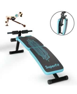 Abdominal Twister Trainer with Adjustable Height Exercise Bench