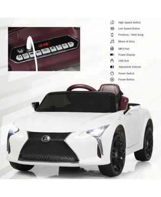 Lexus LC500 Licensed Kids 12V Ride Remote Control Electric Vehicle