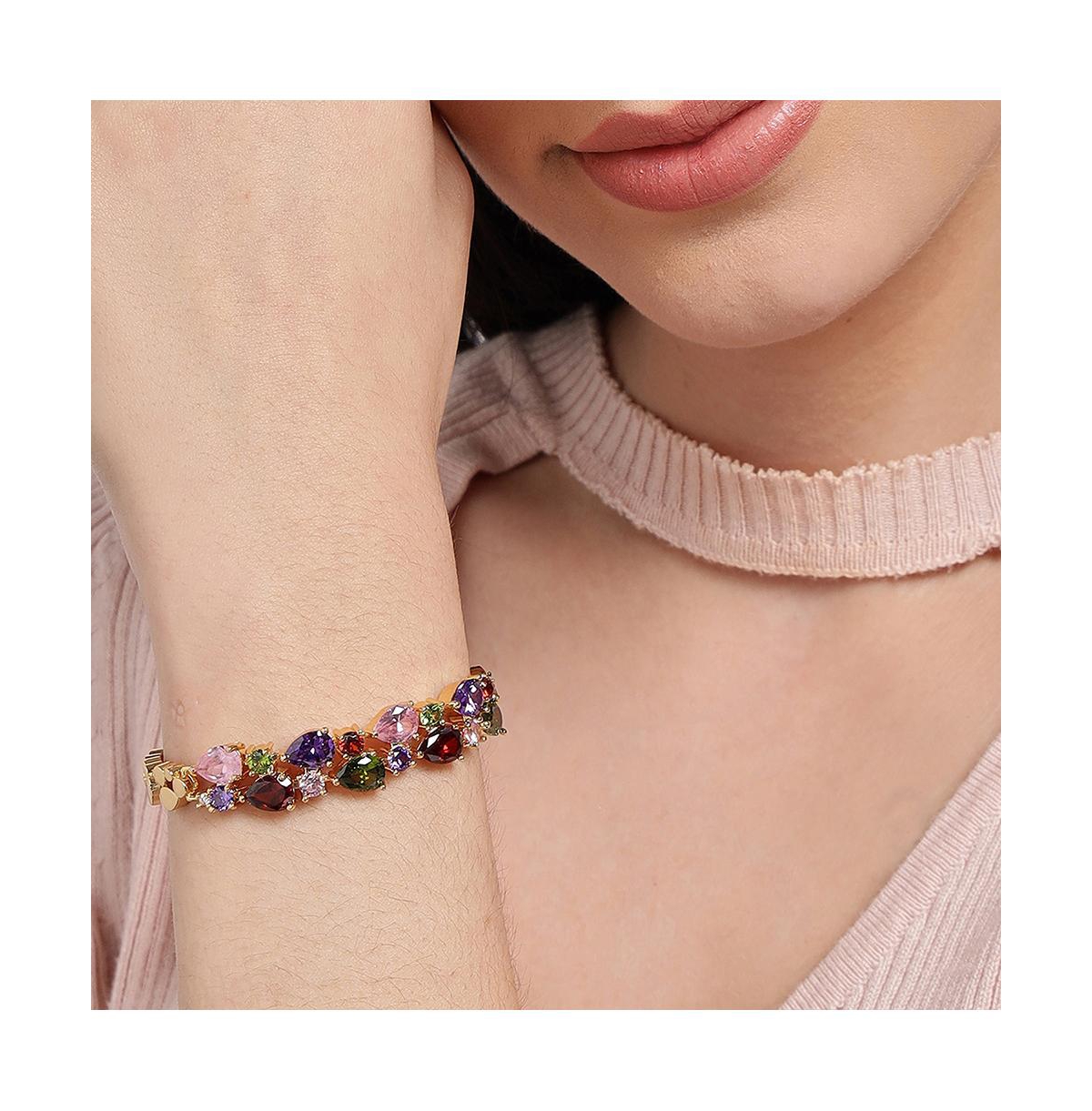 Sohi Women's Hues Tennis Bracelet