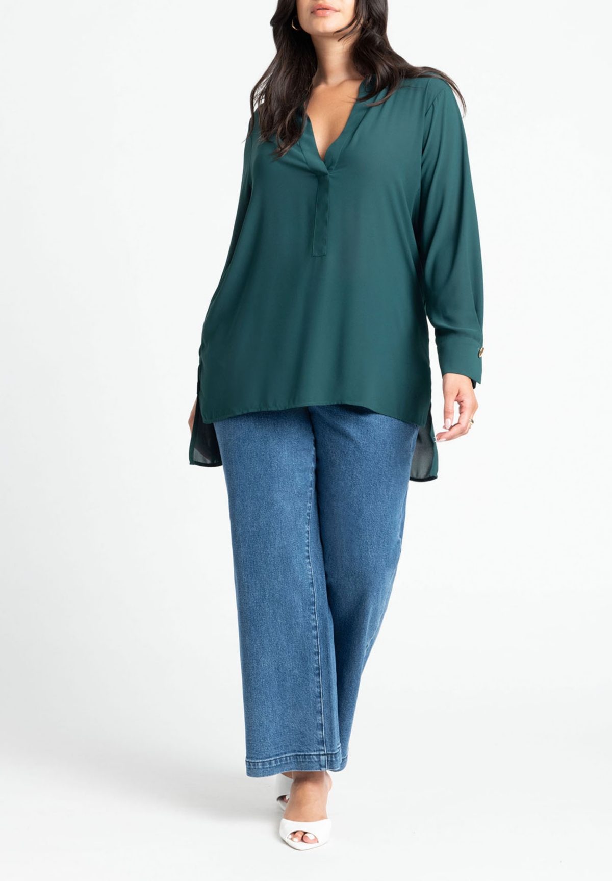 Eloquii Plus Size The Trouser Jean