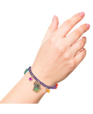 Lilo & Stitch Purple Chain Charm Bracelet